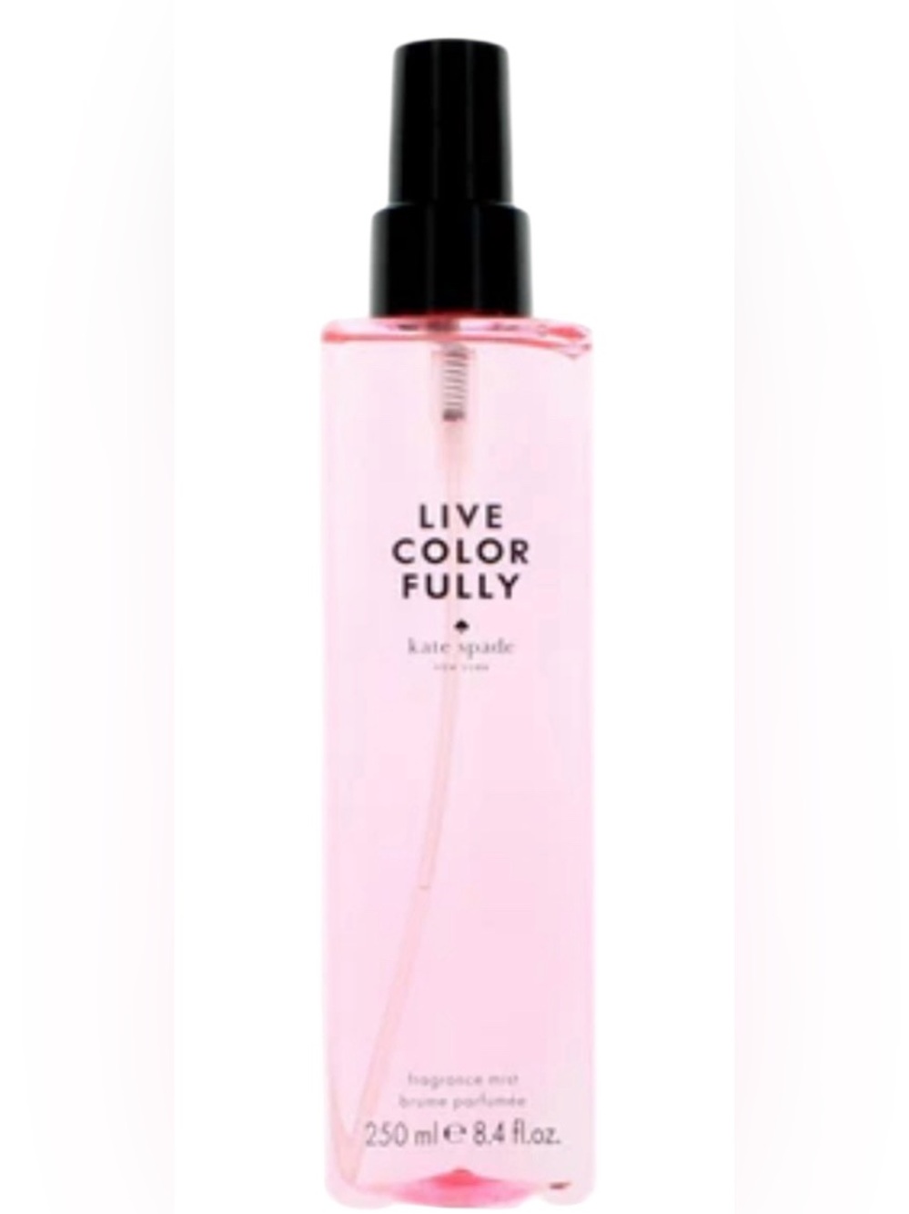 kate spade pink Live Color Fully Fragrance Body Mist